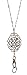 Women's Lanyard Strong Stainless Steel Chain, Trendy ID Badge Card Holder Teacher Cruise Keys Keychain Phone