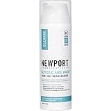 13% Glycolic Acid Exfoliating Facial Cleanser - Anti-Wrinkle Anti-Aging Anti-Acne Deep Clean Face Wash, Fades Age Spots & Evens Tone