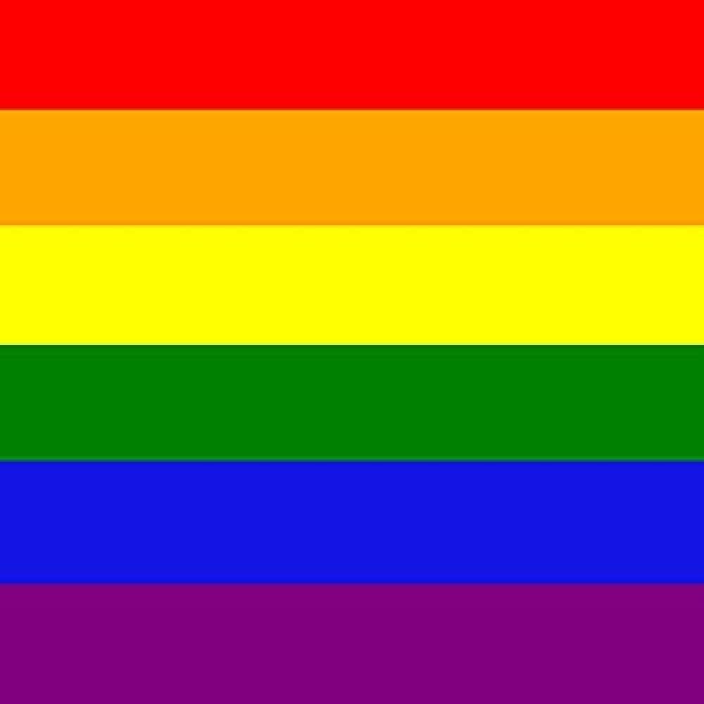 AZ FLAG - Rainbow Bandana Flag - 20'' x 20'' - 100% Polyester Gay pride Small Banner - Fade Resistant - Vivid Colors - 20x20 in - 50x50 Cm
