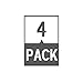 4-Pack - Multi-purpose Rubber Washers 1