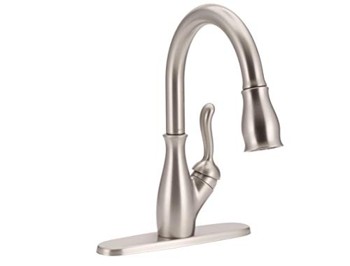 Delta Faucet Leland Single Handle Kitchen Sink Faucet With Pull