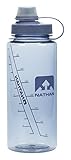 Nathan Little Shot Narrow & Wide Mouth BPA Free Water Bottle, Kentucky Blue, 24 oz