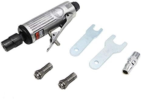 newhashiqi Air Die Grinder, Metal 1/4inch Pneumatic Air Die Grinder Mill Engraving Tool Tyre Polishing Machine