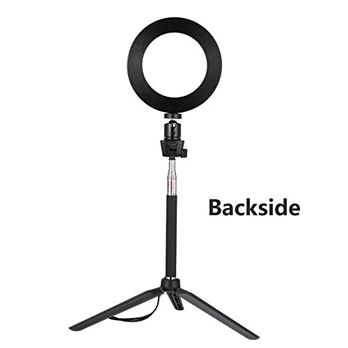 Accreate Protable 14.5/16/20cm Dimmable LED Ring Light Selfie Light Lamp Photo Camera Live Fill-in Light 16CM