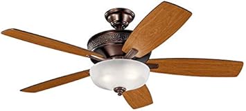 Kichler 339413obb Monarch Ii Select 52 Ceiling Fan With Led