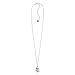 Silpada 'Creative Spark' Cubic Zirconia Pendant Necklace in Sterling Silver