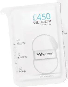 WISH FORMULA C450 Bubble Peeling Pad with Vitamin C & Plant Extracts - Made in Korea (1EA)