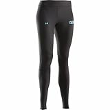 Under Armour Women's UA BASE  3.0 Legging Black/Cortez SM (US 4-6) X 30