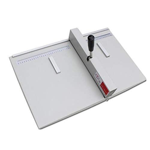 14" Manual Creaser A3 Paper 360mm Creasing Scoring Machine All Metal Card Scorer Creaser Bindery Equipment