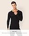 LAPASA Men's 100% Merino Wool Thermal Underwear Top Crew Neck Base Layer Long Sleeve Undershirt M29 (M Chest 38