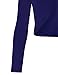 Ollie Arnes Women's Solid Basic Short and Long Sleeve Bolero Shrug Knit Cardigan