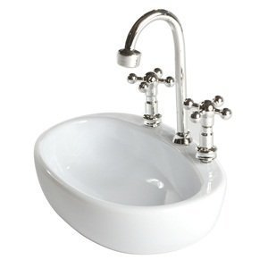 vanki White Plastic Faucet Sink design Paper Clip Dispenser Holder - Thumbnail 2