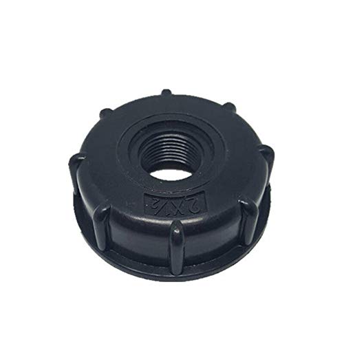 BE-TOOL IBC Water Tank Adapter, 1PC 3/4" IBC Connector 60mm Coarse Thread Outlet for 1000 Liter Tons of Barrels, IBC Barrels Etc