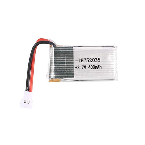 ToGames 2PCS 3.7V 400mAh Li-po Battery for HUBSAN H107/MJX F47/JJR/C F180 RC Drone Quadcopter Aircraft UAV Spare Part Accessories - Thumbnail 6