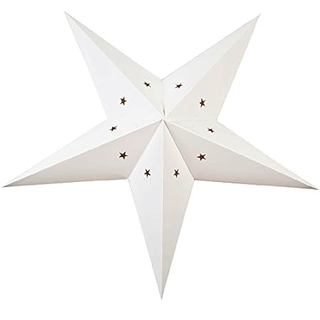 Sous Le Lampion Under The Paper Lantern Weiss Papier Stern