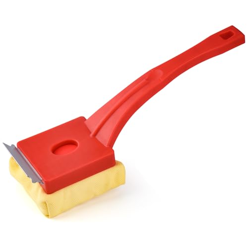 Kitwanda Grill Brush Bristle Free,Steam Cleaning Grill Brush - Safe for All Grill Types,Replaceable Head Barbecue Grill Cleaning Brush