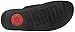 FitFlop Women's Flora Sparkle, Black, 9 M US