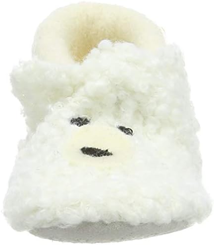 Living Kitzbühel Boy's Unisex Kids Newborn Polar Bear Baby Shoes, White 0100, 3.5/4.5 UK Child - Image 3