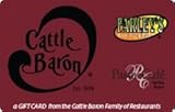 Cattle Baron Restaurant Gift Card ($45)