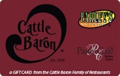 Cattle Baron Restaurant Gift Card ($45)