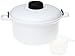 Handy Gourmet Micromaster Kitchen Microwave Pressure Cooker - White