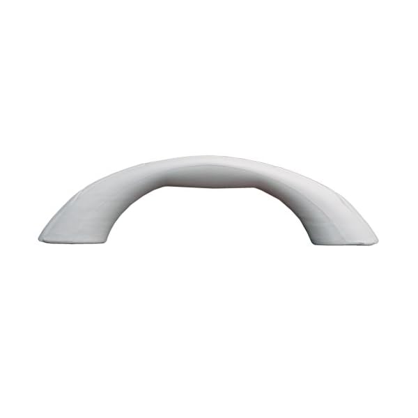 Marine-Molded-Vynil-White-Plastic-Grab-Handle-for-Boatrvtruck-Attwood-2050
