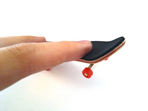 RemeeHi Professional Maple Wooden Fingerboard Skateboards Metal Nuts Trucks Basic Bearing Red Wheel - Thumbnail 2