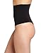 Maidenform womens Seamless Hi-waist shapewear briefs, Black, Large US