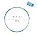 VENSEEN Hoola Hoop for Kids, Detachable Adjustable Weight Size Plastic Kid Hoola Hoop, Suitable as Toy Gifts, Hola Hoop Game, Indoor & Outdoor Games, Boys & Girls (1)