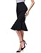 Kate Kasin Women Elegant High Waist Work Fishtail Party Skirts L K241-1