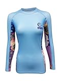 Fuji Women's Rash Guard - Blue - S