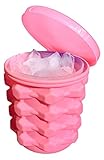 The Ultimate Mini Ice Cube Maker Pink Silicone
