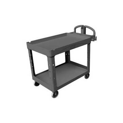 Rubbermaid Commercial Products 2-Shelf Utility/Service Cart