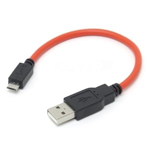 ルートアール スマートフォン・タブレットPC対応 超急速充電microUSBケーブル 0.2m RC-UHCM02R