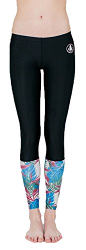 ARGO-Womens-UPF-50-Blue-Palm-Water-Leggings ARGO-Womens-UPF-50-Blue-Palm-Water-Leggings