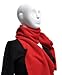 Solid Color 100% Polyester Fleece Unisex Winter Scarf