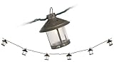 Old Fashioned Metal Moon Lantern Party String Lights
