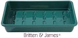 Britten & James Professional Seed Tray Green without Holes Pack 3 37.5 x 23cm view 2