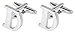 Initial Cufflinks (Alphabet Letter) by Men's Collections (D)