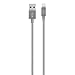 Belkin Apple Certified MIXIT Metallic Lightning to USB Cable, 4 Feet (Gray)