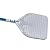 Metal Pizza Peel 14 Inch Perforated Head with 59 Inch Blue Handle