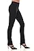 Rekucci Women's Ease into Comfort Stretch Slim Pant (8, Black)