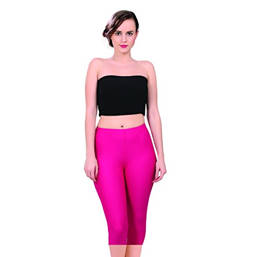 lactra women's nylon swimming capri