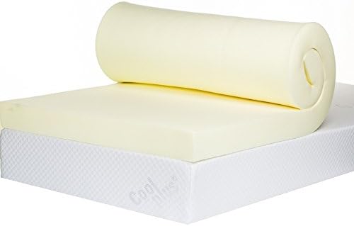 Southern Foam 4 Inch King Size Memory Foam Mattress Topper - Image 3