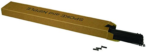 Action 14g Stainless Steel 184mm 75pc Black Spokes