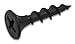 Toofix 3/4 Inch N.6 Coarse Thread Drywall Screw, Sharp Point, Black, 2 Bugle Head Phillips Drive, 1 Lb. Ideal Screw for Drywall Sheetrock, Wood, and More, 400 Screws