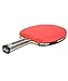 Killerspin Diamond TC RTG Premium Ping Pong Paddle| Table Tennis Racket| Flared Handle Ping Pong Bat| 7-Ply Wood/Titanium Carbon Blade, Fortissimo Rubbers| ITTF Approved| Memory Book Gift Storage Case