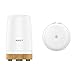 AUKEY Essential Oil Diffuser, 100ml Frosted Glass Ultrasonic Diffuser for Aromatherpay with Color Changing LED Lights and Auto Shut-off