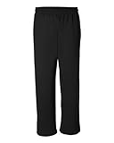 Joe's USA Mens Open Bottom Sweatpants in 11 Colors. Adult Sizes: S-5XL