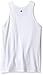 Champion Men's Classic Jersey Ringer Tank Top, White, XL